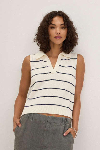 NAYLA COTTON CASHMERE SWEATER VEST