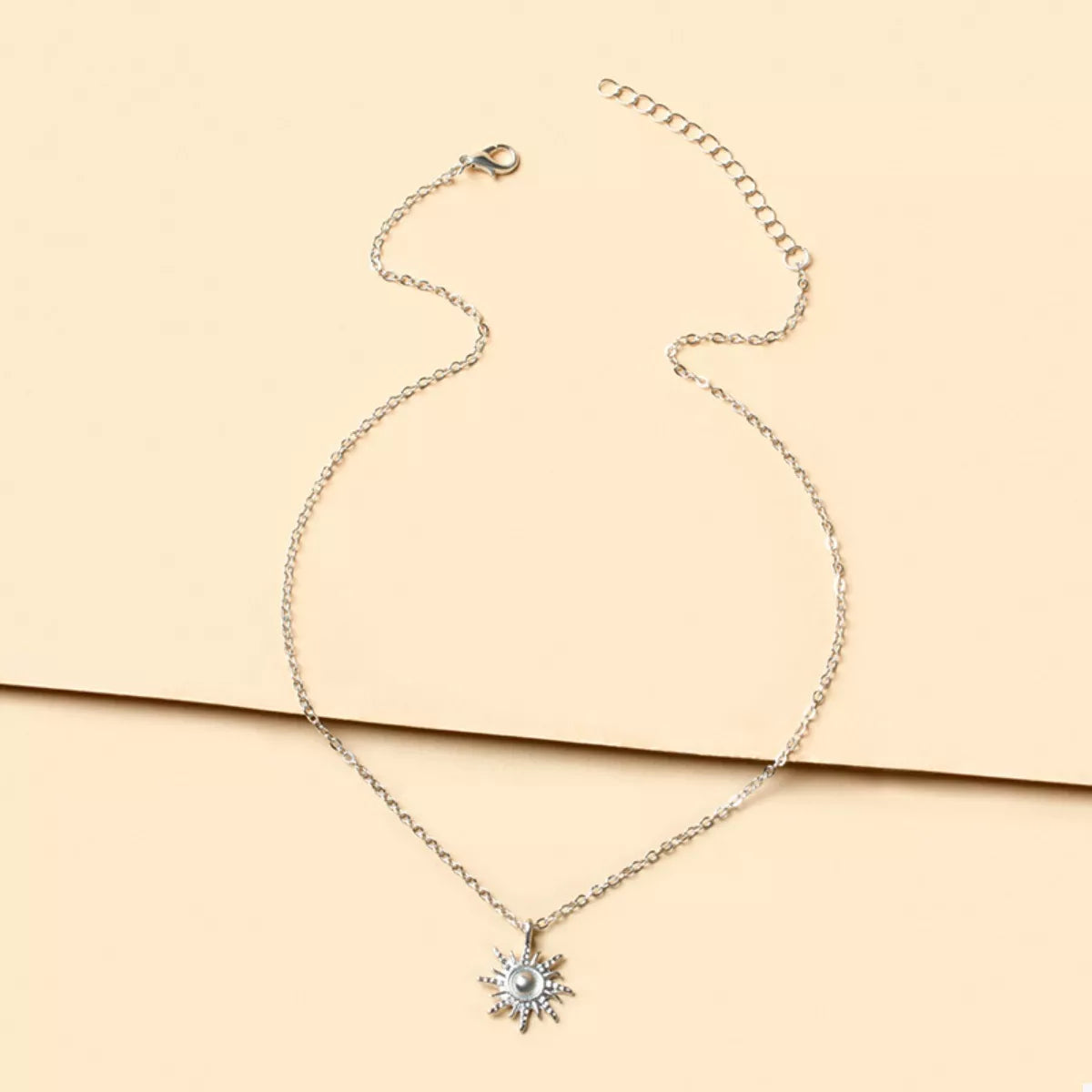 Sunburst Pendant Necklace