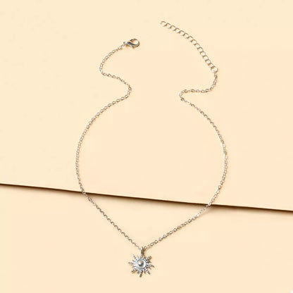 Sunburst Pendant Necklace