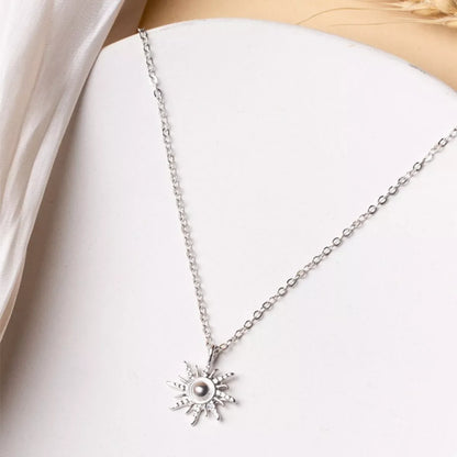 Sunburst Pendant Necklace