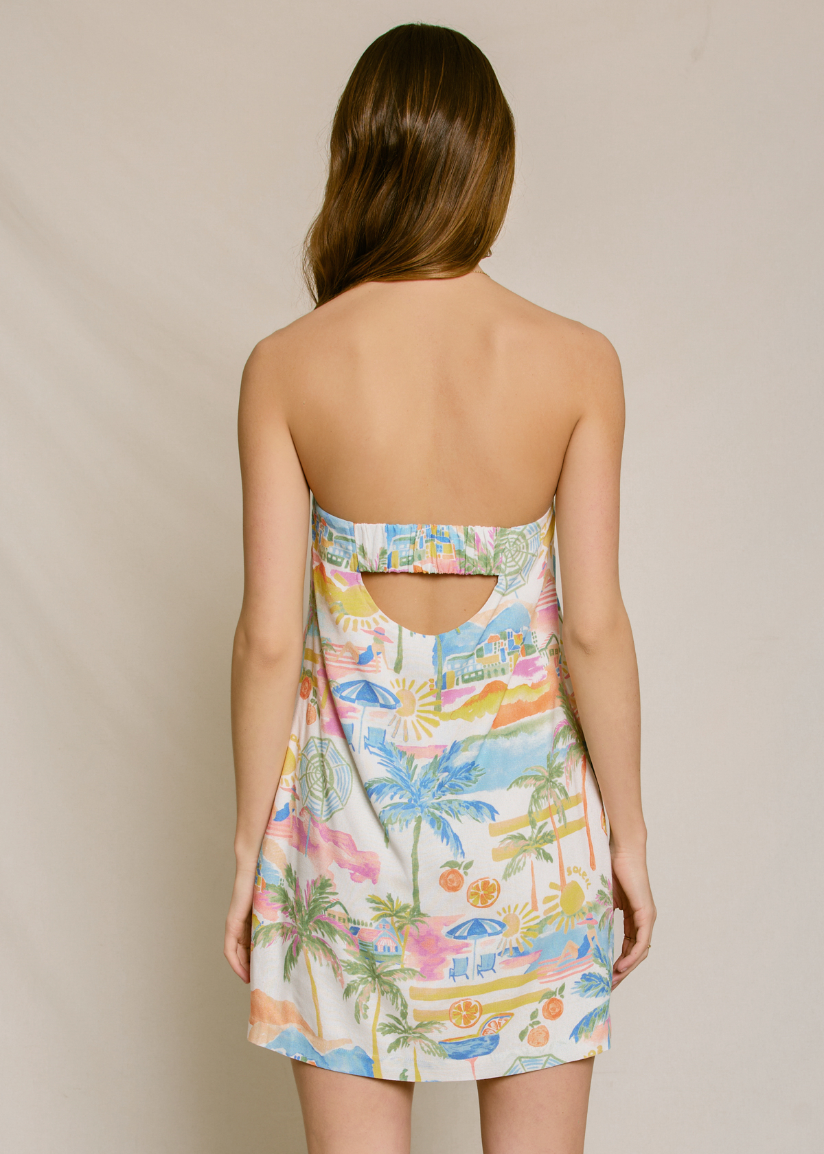 CAMERON STRAPLESS MINI DRESS