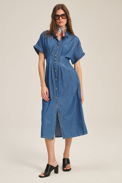 KARINA CHAMBRAY DRESS