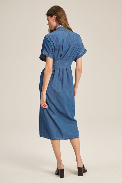 KARINA CHAMBRAY DRESS