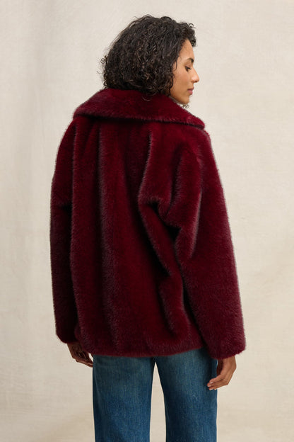 CAROLYN FAUX FUR JACKET