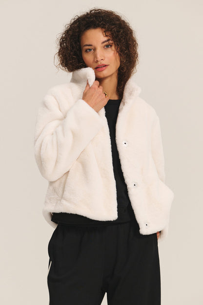 SHEENA LUXE FAUX FUR JACKET