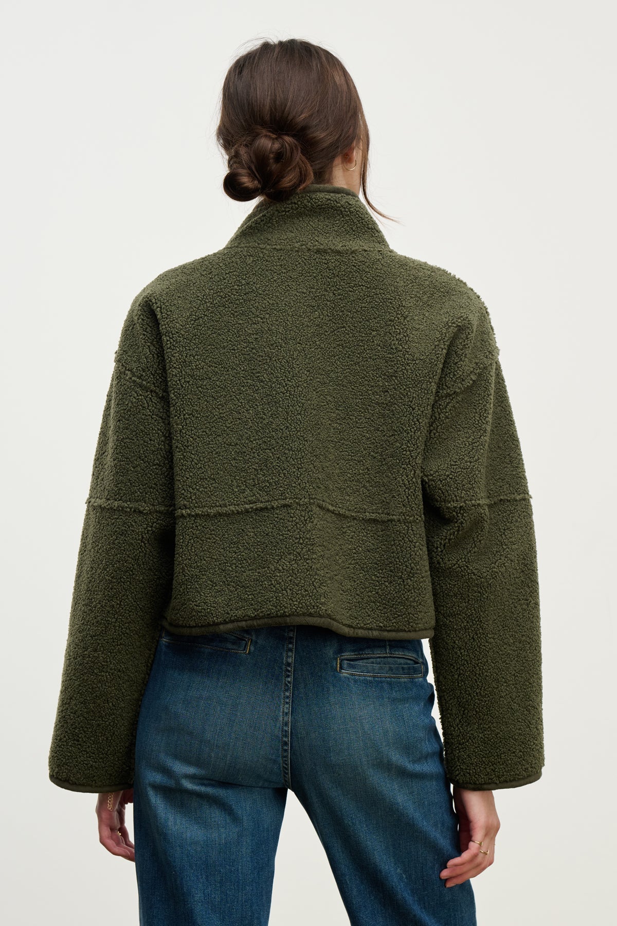 KELLY LUXE SHERPA REVERSIBLE JACKET