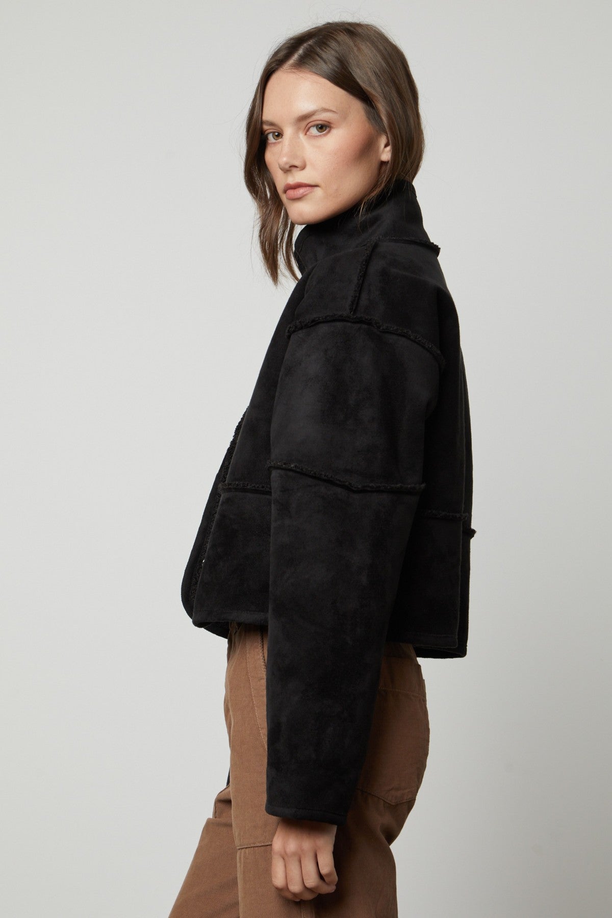 KELLY LUXE SHERPA REVERSIBLE JACKET
