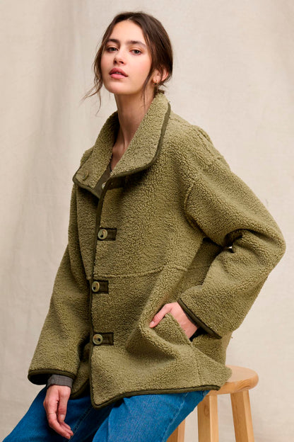 SHONA SHERPA REVERSIBLE JACKET