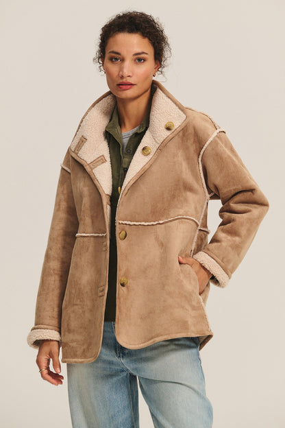 SHONA SHERPA REVERSIBLE JACKET