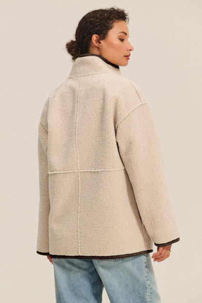 SHONA SHERPA REVERSIBLE JACKET