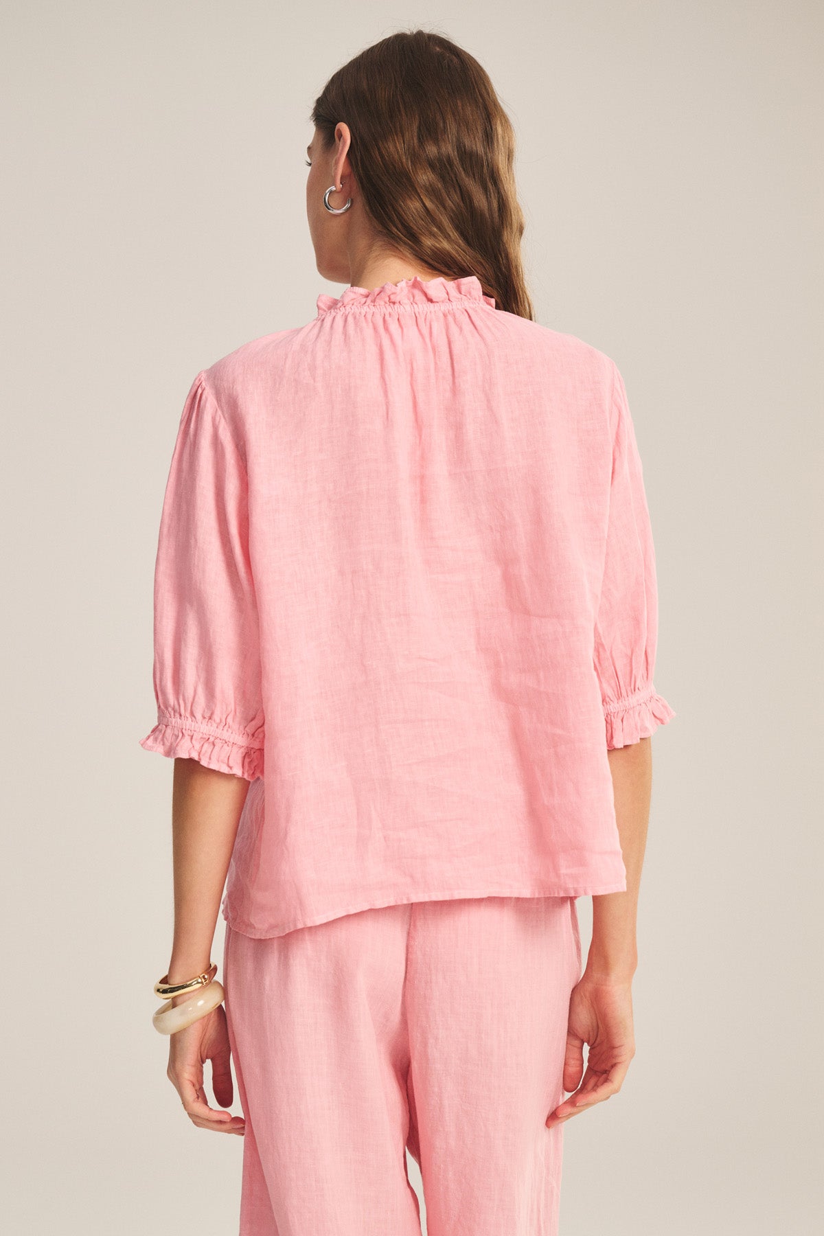 ROSABEL LINEN TOP