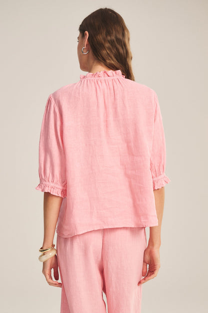 ROSABEL LINEN TOP