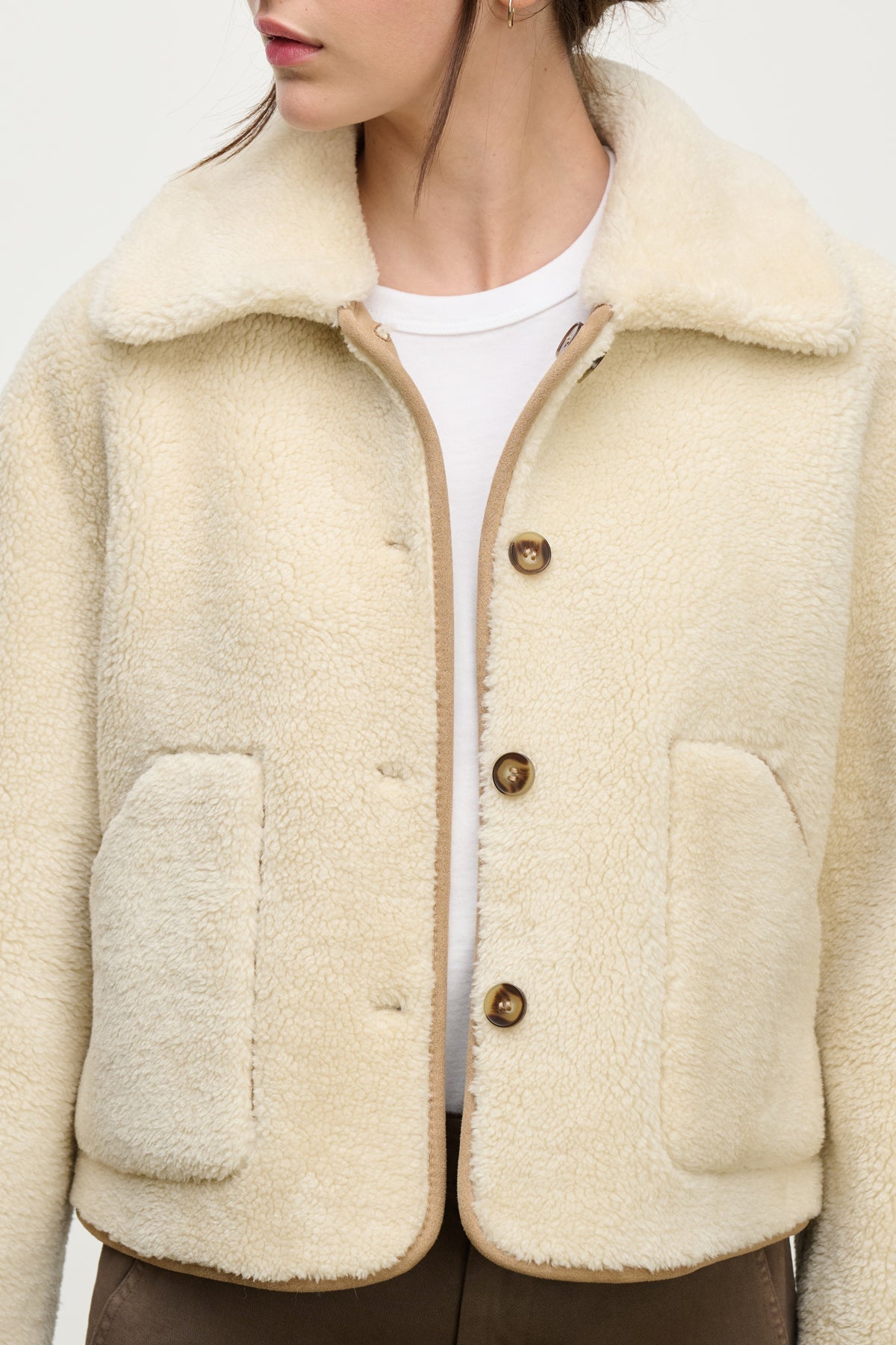 AMARA SHERPA REVERSIBLE JACKET