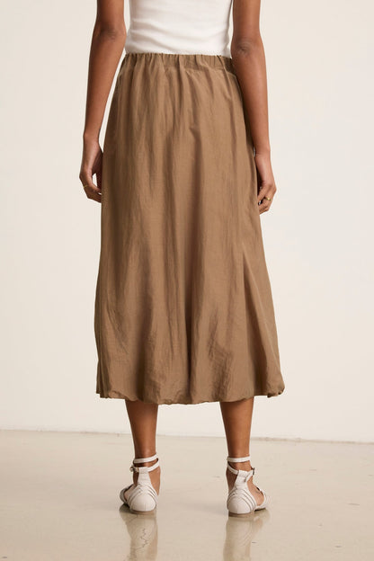 INES SILK COTTON VOILE SKIRT