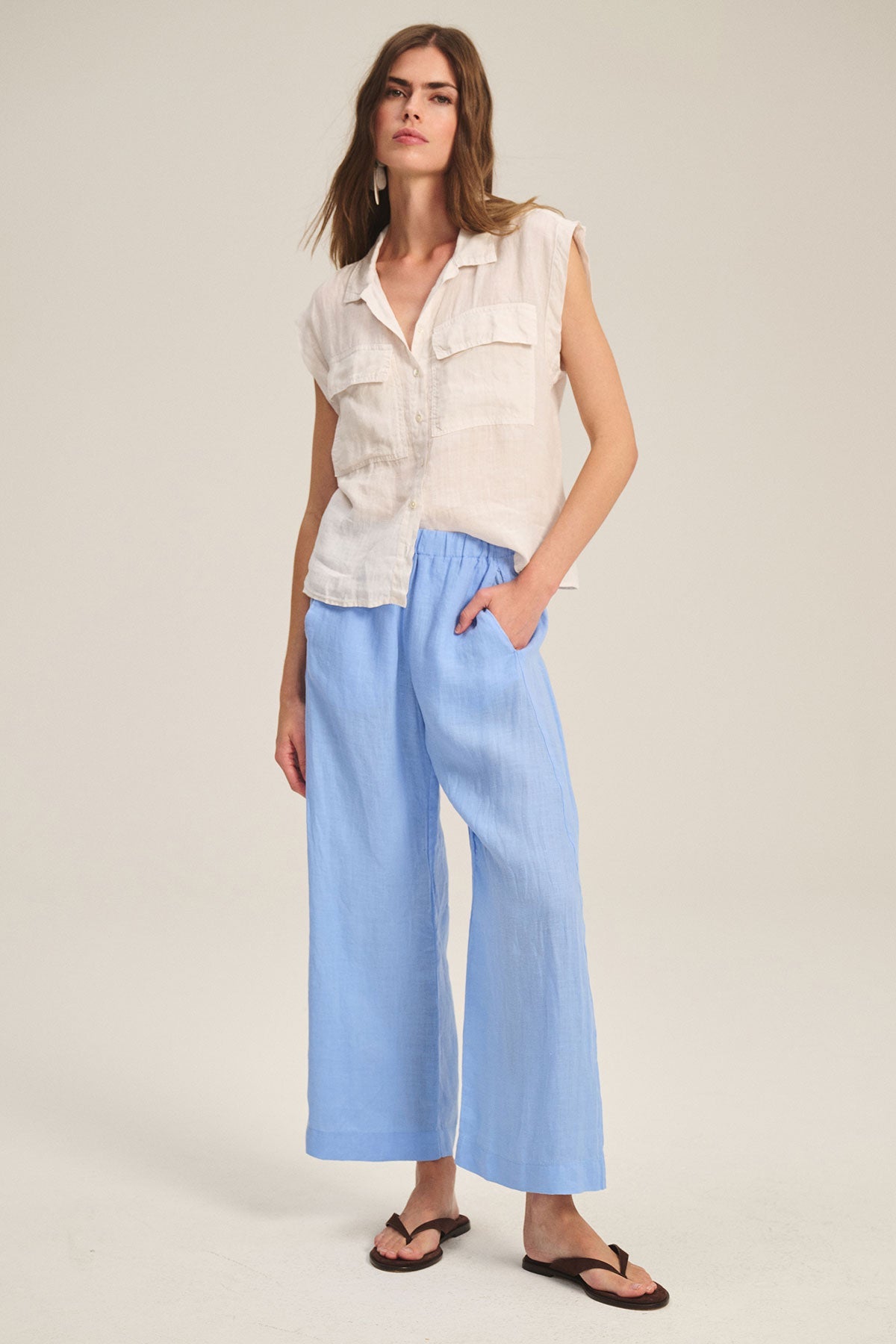 TASHA LINEN TOP