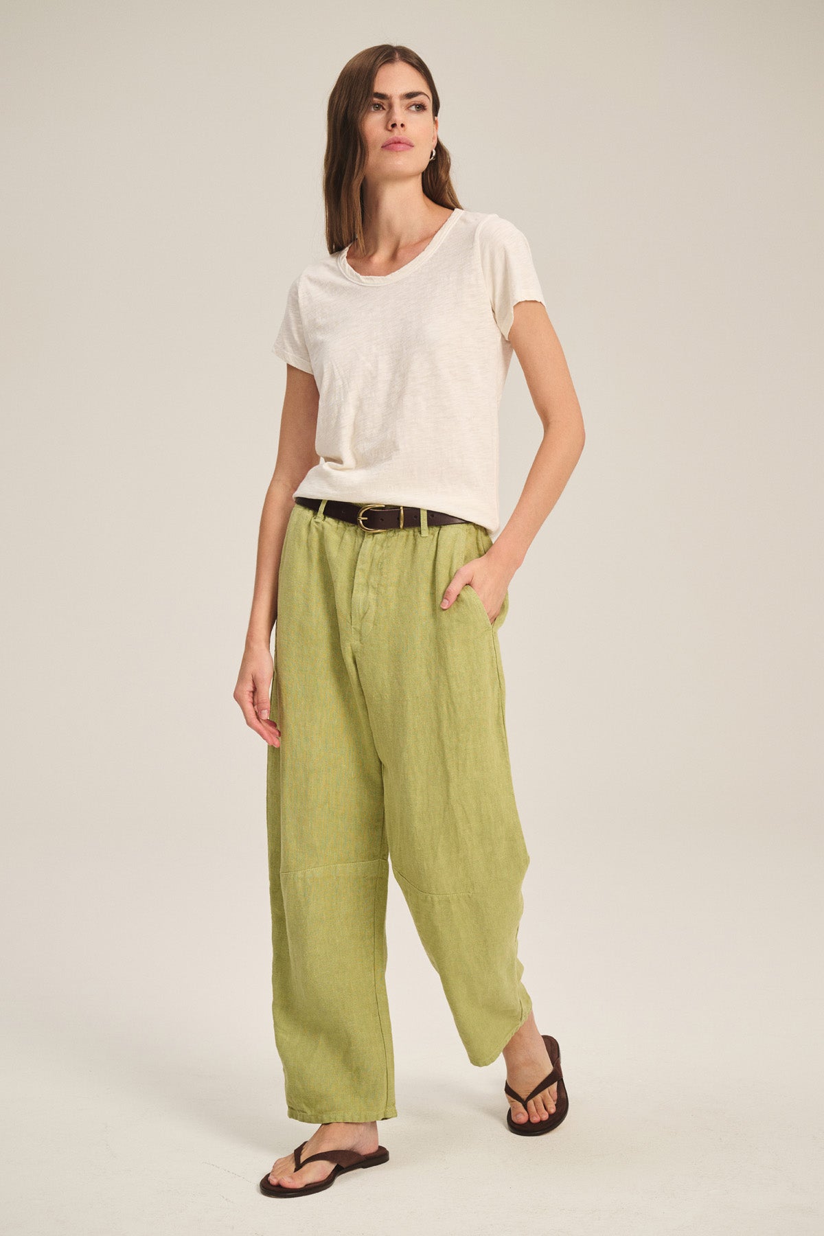 TAYLOR HEAVY LINEN PANT