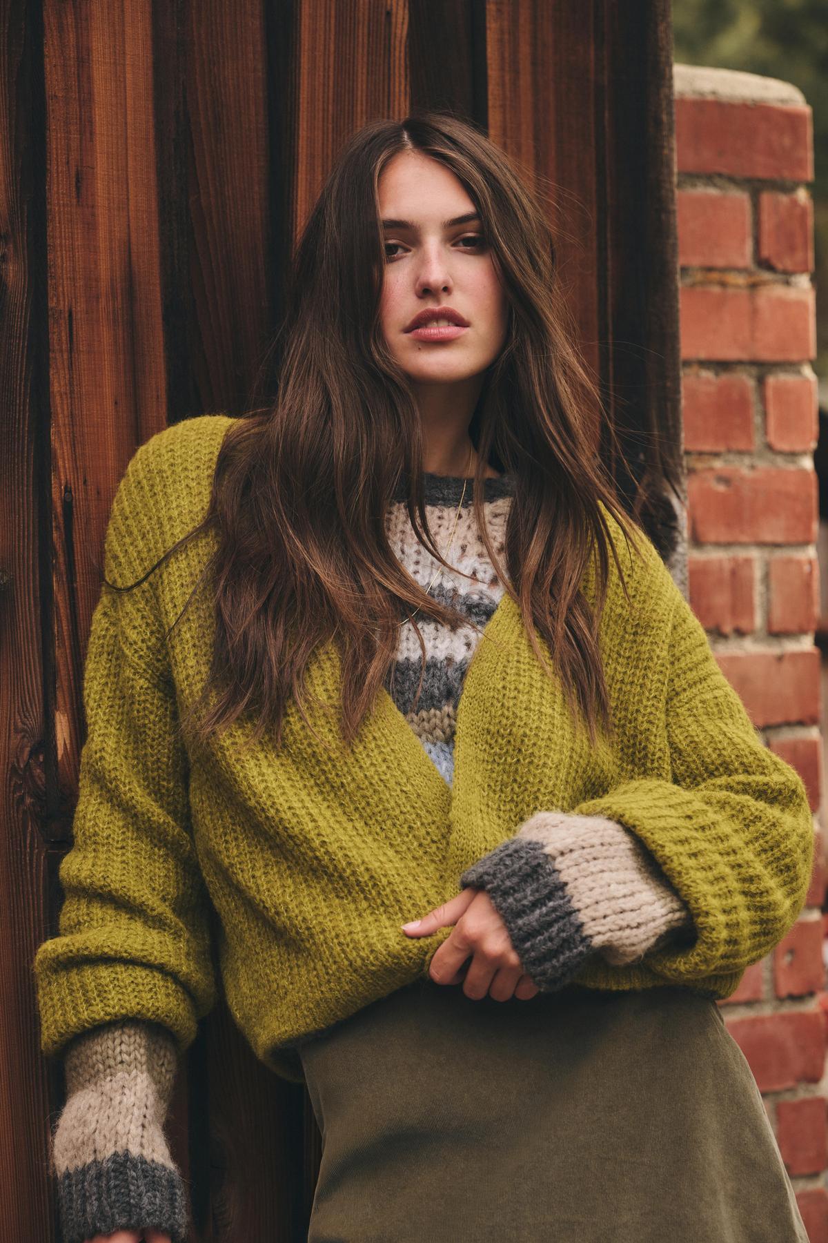 RANYA ALPACA CARDIGAN