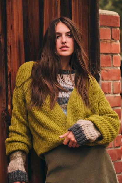 RANYA ALPACA CARDIGAN