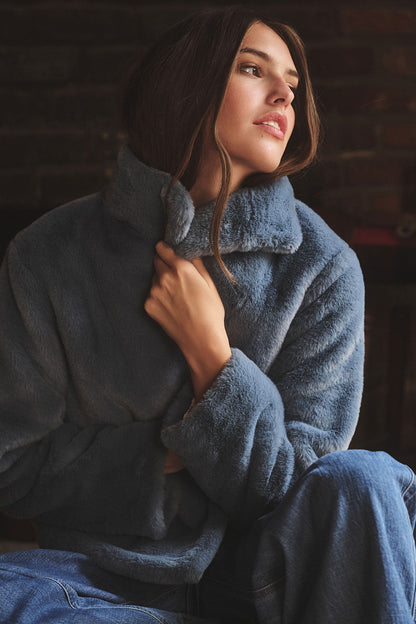 SHEENA LUXE FAUX FUR JACKET