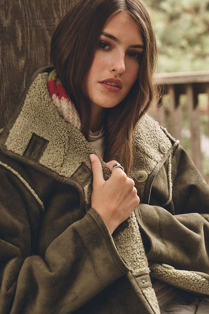 SHONA SHERPA REVERSIBLE JACKET