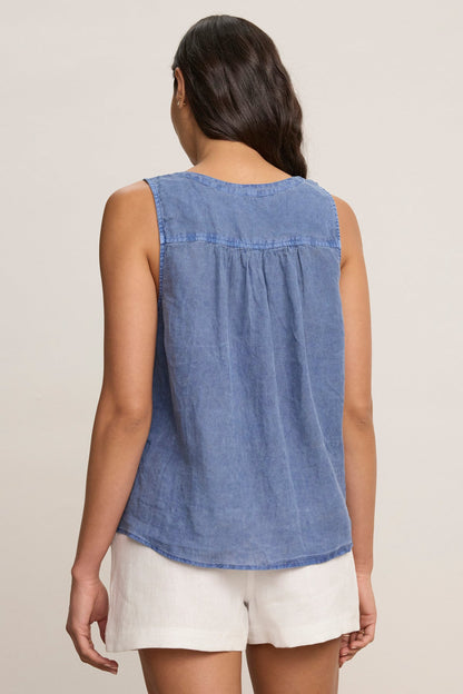TACY LINEN TANK TOP