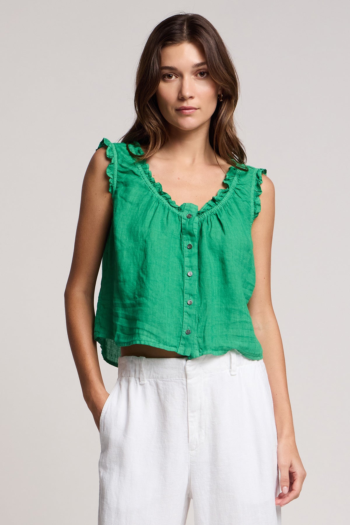 TANA LINEN TOP
