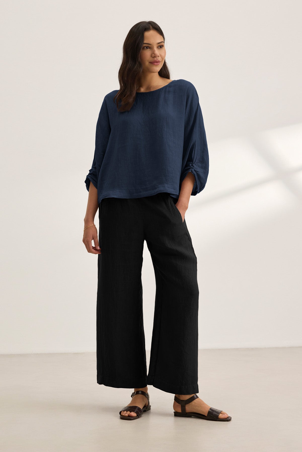CASS LINEN TOP