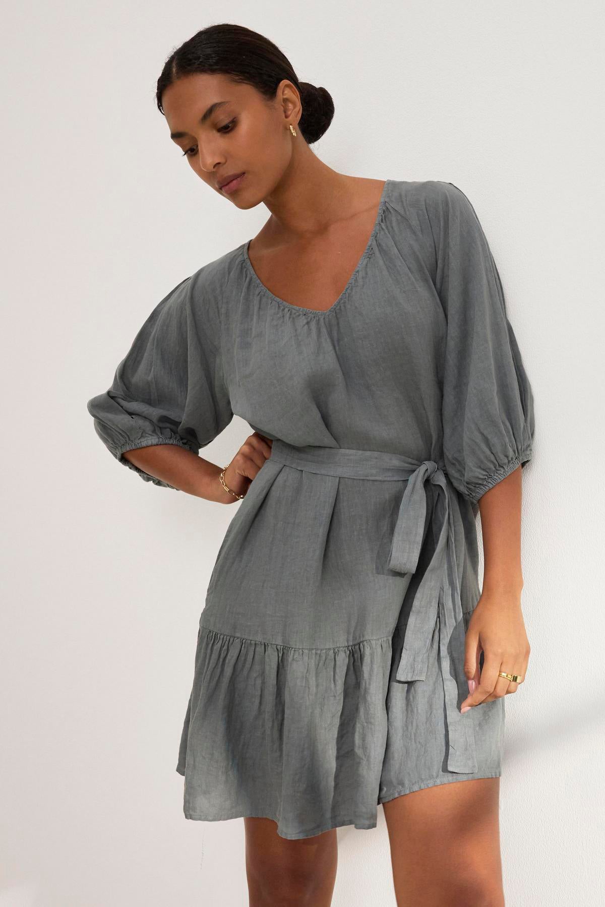 KAYLIE LINEN DRESS