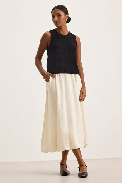 RACHELLE LINEN SKIRT